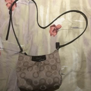 Coach cross body bag